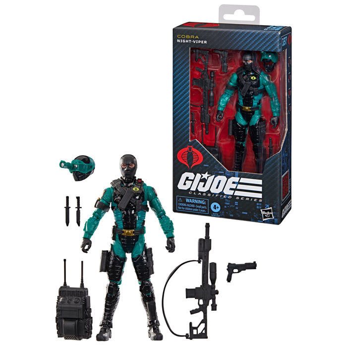 G.I. Joe - Classified Series #187 - Night-Viper (Cobra Night Fighter) Action Figure (G2273) LAST ONE!