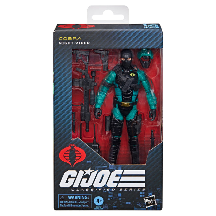 G.I. Joe - Classified Series #187 - Night-Viper (Cobra Night Fighter) Action Figure (G2273) LAST ONE!