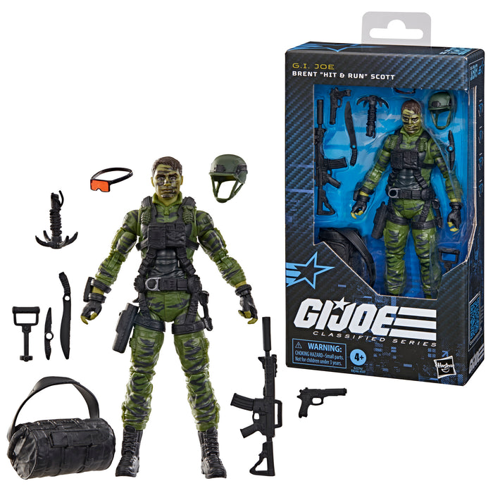 G.I. Joe - Classified Series #188 - Brent (Hit & Run) Scott (Light Infantry) Action Figure (G2274) LOW STOCK