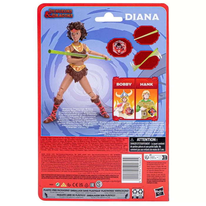 Hasbro - Dungeons & Dragons - Cartoon Classics Series - Diana Action Figure (F4883) LOW STOCK