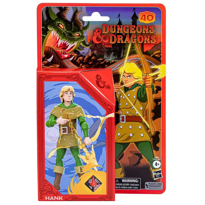 Hasbro - Dungeons & Dragons - Cartoon Classics Series - Hank Action Figure (F4882) LOW STOCK