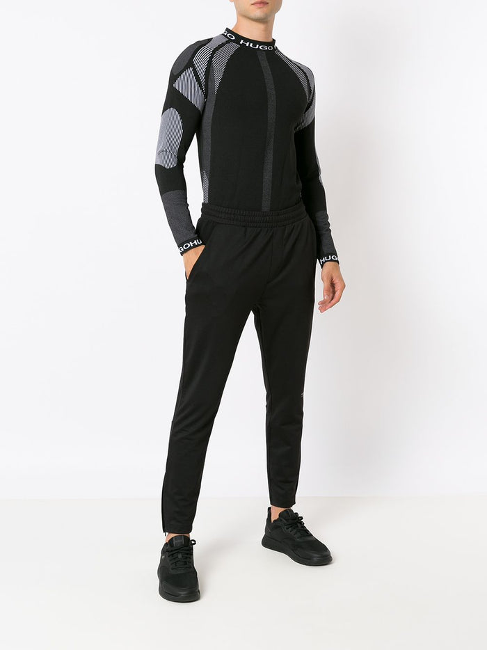 HUGO Daffron panelled top Black - MAISONDEFASHION.COM