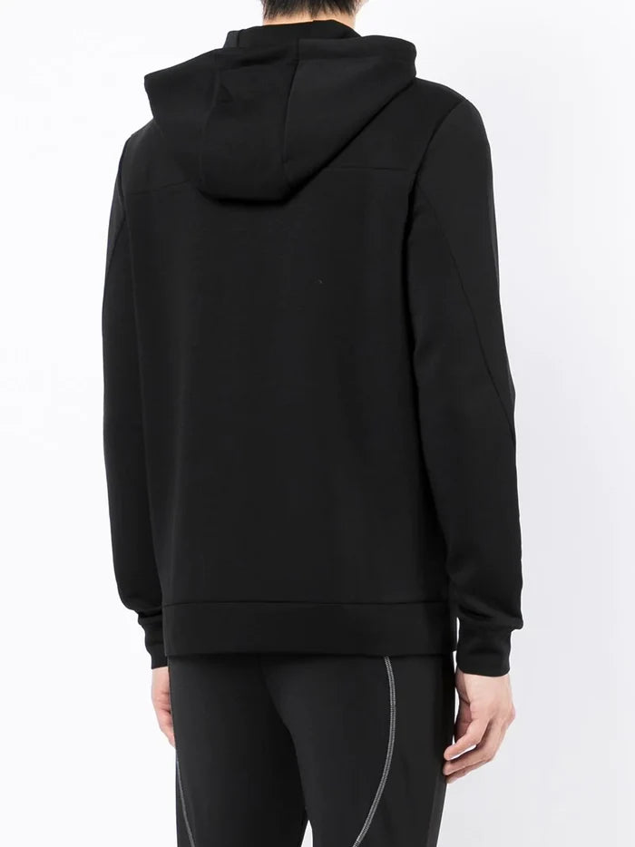 HUGO Durdie Zip Hoodie Black - MAISONDEFASHION.COM