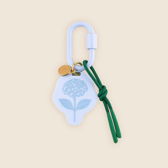 Hydrangea Bag Charm