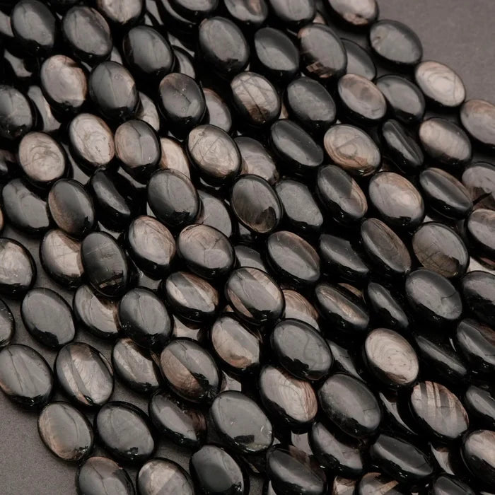Hypersthene · Smooth · Oval · 10x14mm, Tejas Beads, Beads