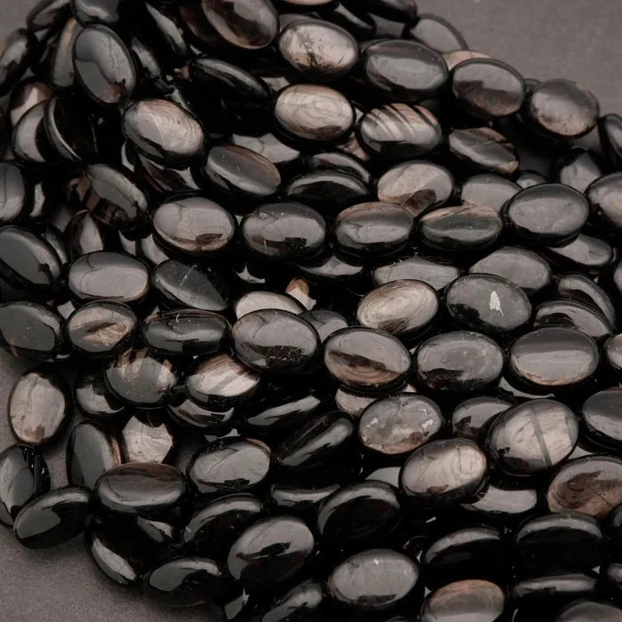 Hypersthene · Smooth · Oval · 10x14mm, Tejas Beads, Beads