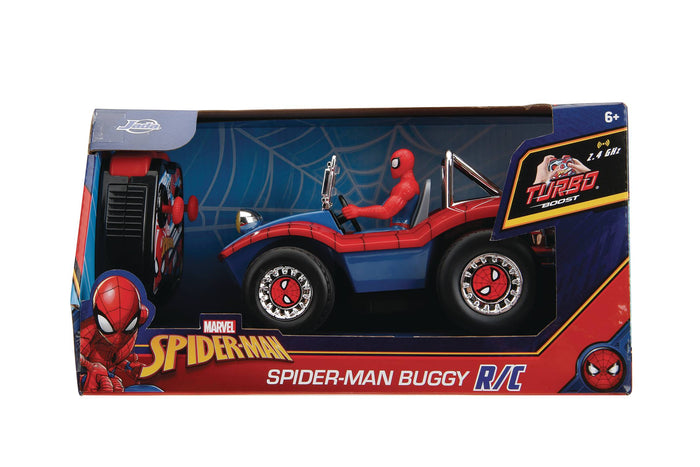 Jada - Marvel - Spider-Man - Spider-Man Buggy 1:24 R/C (Remote Control) Vehicle & Figure (34995)