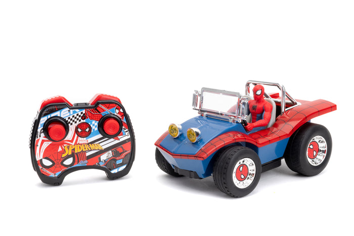 Jada - Marvel - Spider-Man - Spider-Man Buggy 1:24 R/C (Remote Control) Vehicle & Figure (34995)