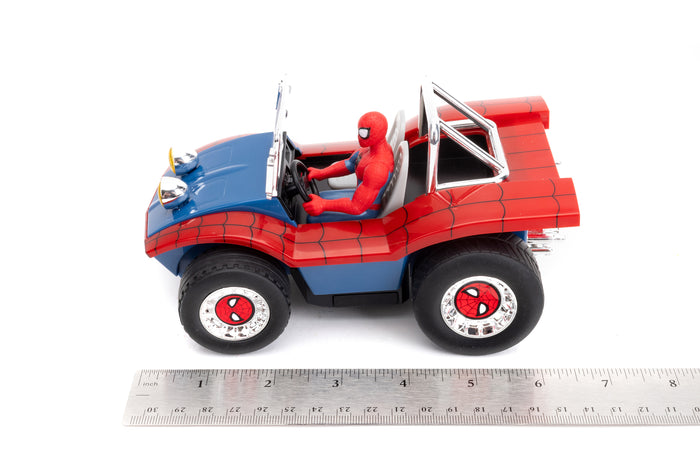 Jada - Marvel - Spider-Man - Spider-Man Buggy 1:24 R/C (Remote Control) Vehicle & Figure (34995)