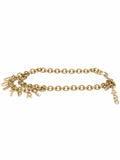 VERSACE JEANS COUTURE WOMEN Couture Lettered Belt - MAISONDEFASHION.COM
