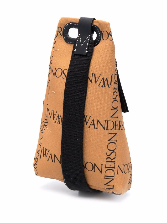 JW ANDERSON Anchor Logo Crossbody Bag Brown - MAISONDEFASHION.COM