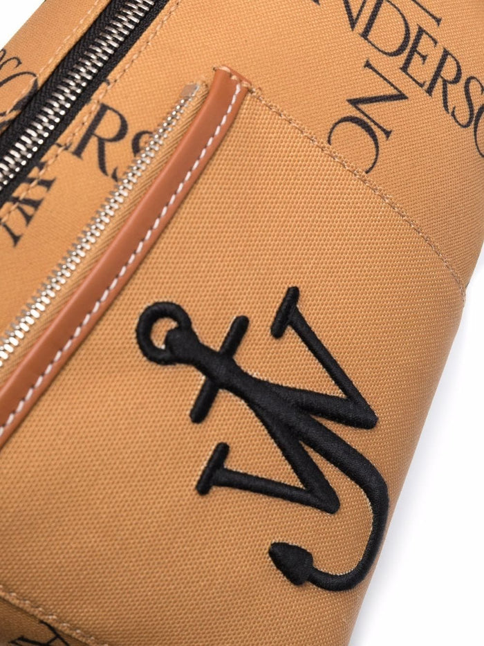 JW ANDERSON Anchor Logo Crossbody Bag Brown - MAISONDEFASHION.COM