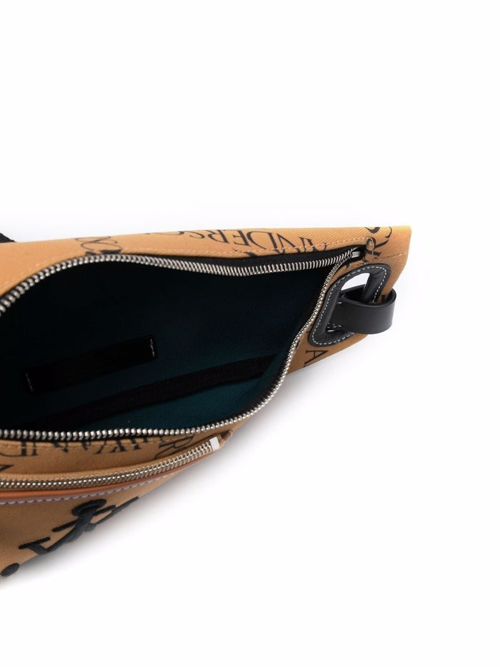 JW ANDERSON Anchor Logo Crossbody Bag Brown - MAISONDEFASHION.COM
