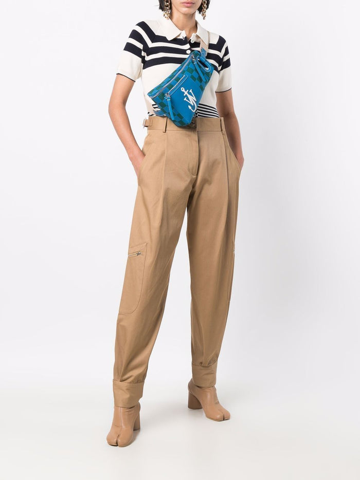 J.W. ANDERSON Anchor Logo Crossbody Bag - MAISONDEFASHION.COM