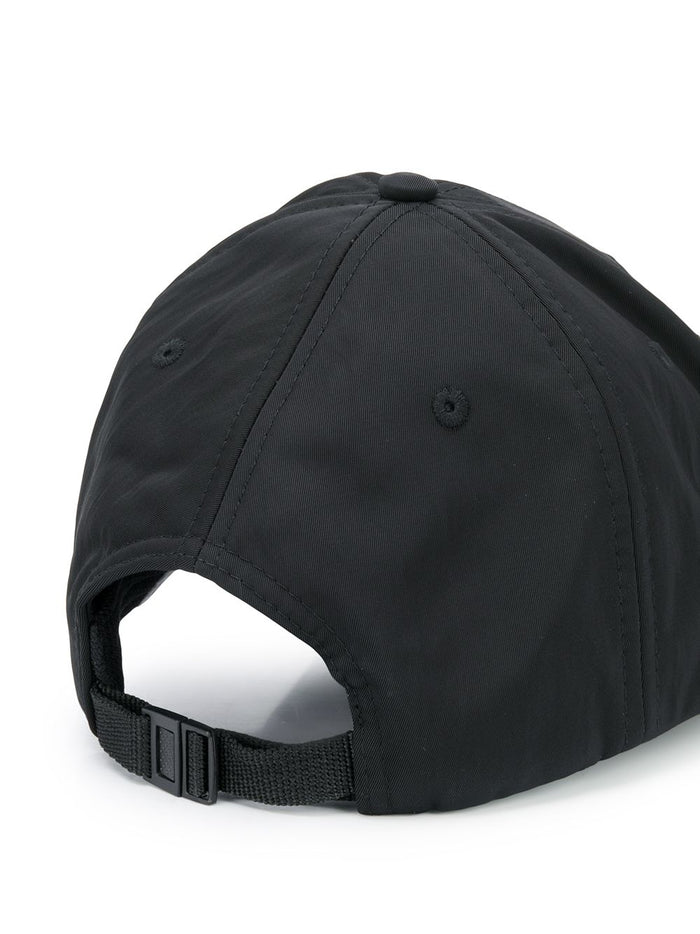KENZO Cross Logo Cap Black - MAISONDEFASHION.COM