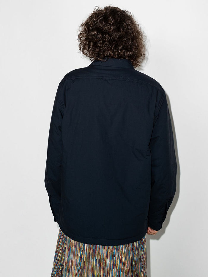 KENZO Padded Logo Tiger Shirt Navy - MAISONDEFASHION.COM