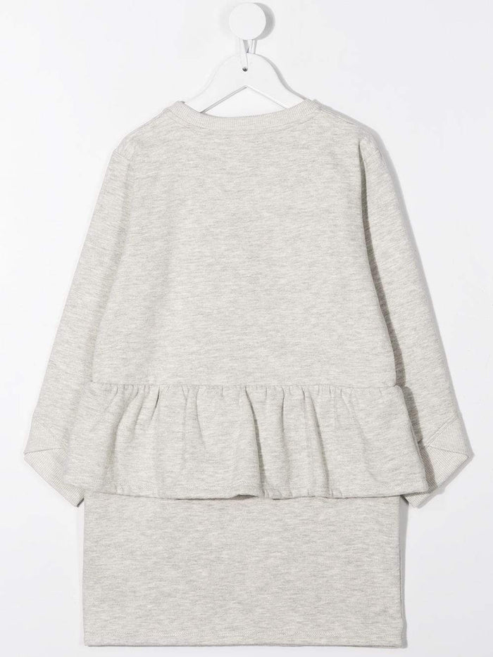 GIVENCHY KIDS 3 Logo Sweatshirt Grey - Maison De Fashion