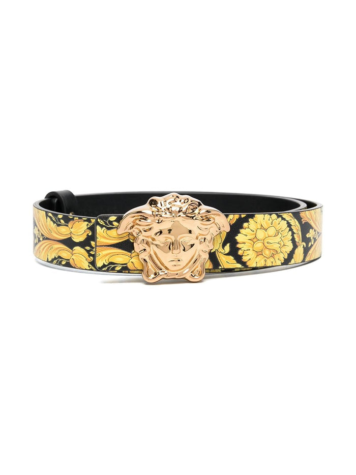 VERSACE KIDS Medusa Baroque Print Belt - MAISONDEFASHION.COM