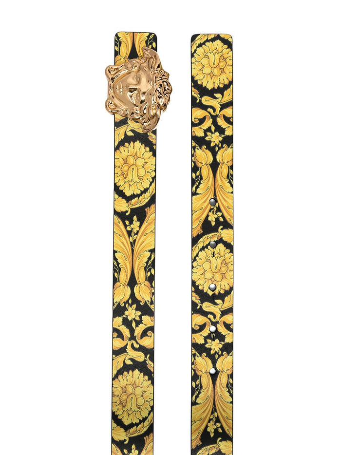 VERSACE KIDS Medusa Baroque Print Belt - MAISONDEFASHION.COM