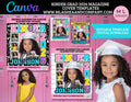 Kinder Grad 2026 Magazine Cover Templates (Canva)