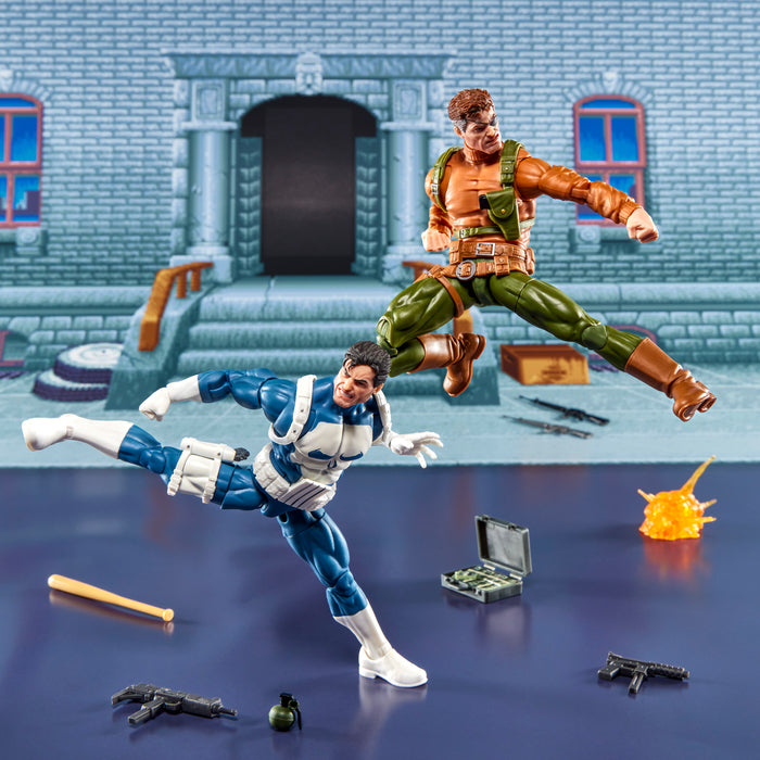 Marvel Legends - Gamerverse - The Punisher Video Game - Punisher & Nick Fury Action Figures (G1871) LOW STOCK