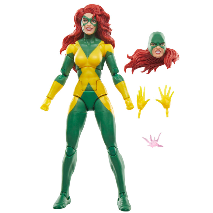 Marvel Legends - Retro Series - The Uncanny X-Men - Jean Grey (X-Factor) Action Figure (G0599)