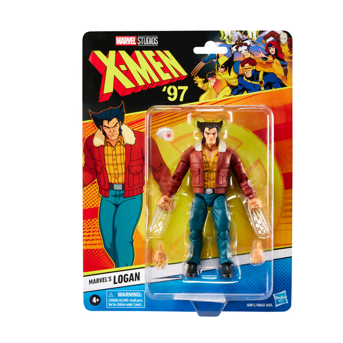 Marvel Legends - Retro Series - X-Men 97 - Logan (Wolverine) Action Figure (G0811) LOW STOCK