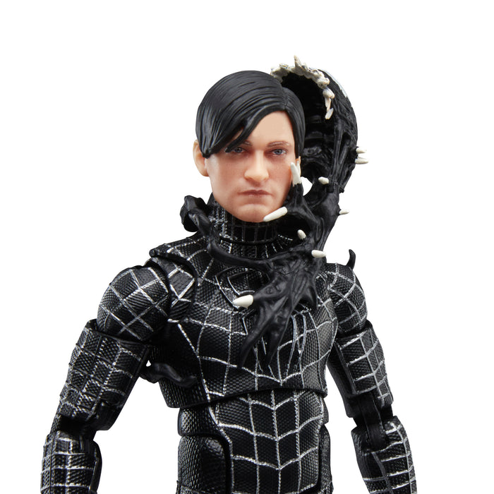 Marvel Legends - Spider-Man 3 (2007 Movie) - Spider-Man (Symbiote Black Suit) Action Figure (G0589) LOW STOCK