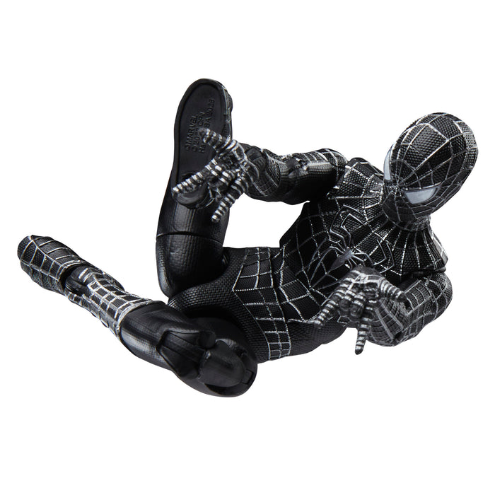 Marvel Legends - Spider-Man 3 (2007 Movie) - Spider-Man (Symbiote Black Suit) Action Figure (G0589) LOW STOCK
