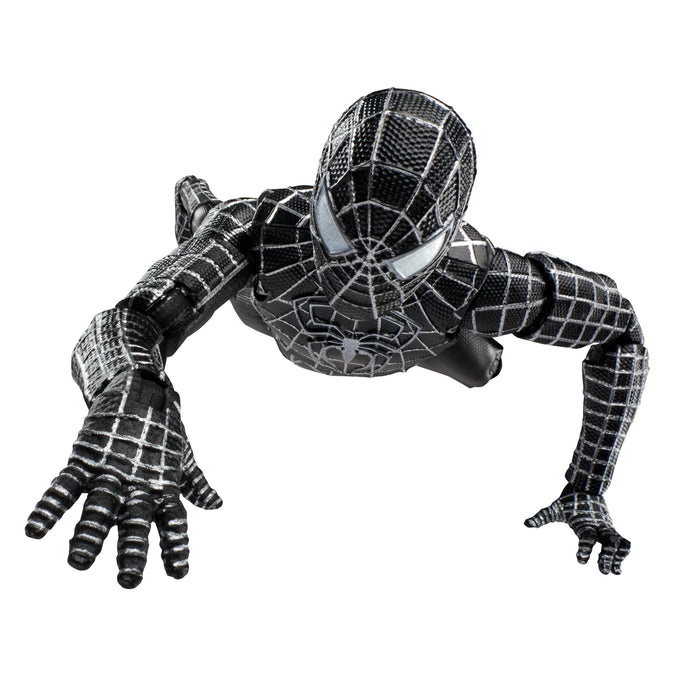 Marvel Legends - Spider-Man 3 (2007 Movie) - Spider-Man (Symbiote Black Suit) Action Figure (G0589) LOW STOCK