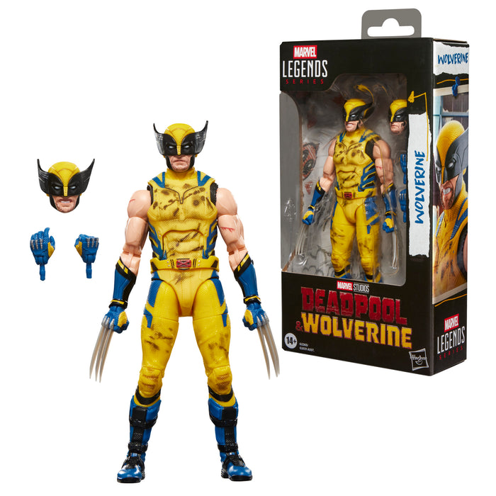 Marvel Legends: Deadpool & Wolverine (2024 Movie) - Wolverine (Battle Damaged) Action Figure (G2365) LOW STOCK