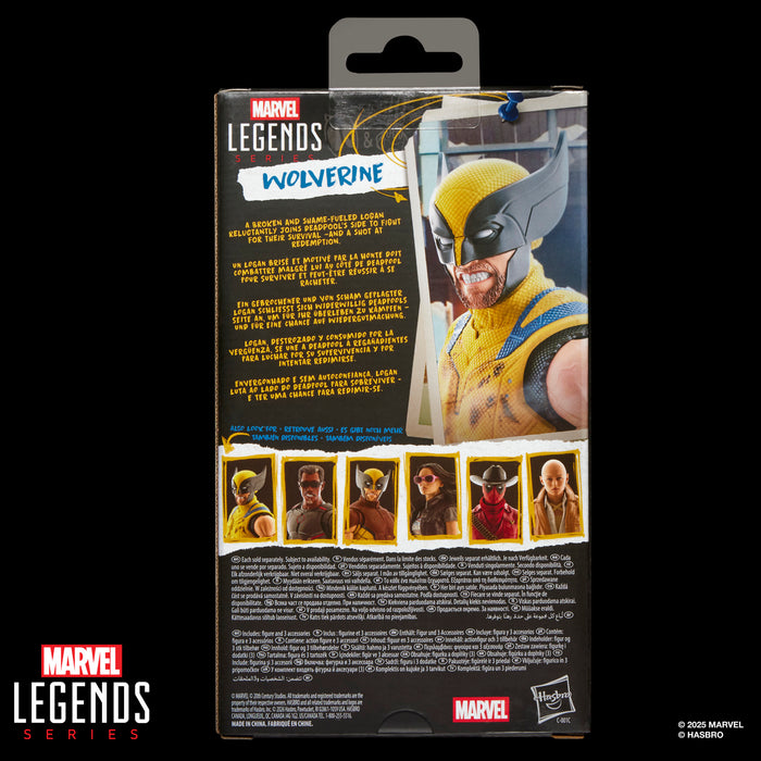 Marvel Legends: Deadpool & Wolverine (2024 Movie) - Wolverine (Battle Damaged) Action Figure (G2365) LOW STOCK