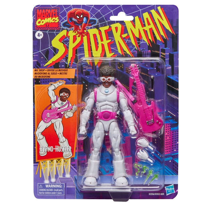 Marvel Legends: Retro Series - Spider-Man Comics: Hypno-Hustler (Antoine Delsoin) Action Figure G2356 LOW STOCK