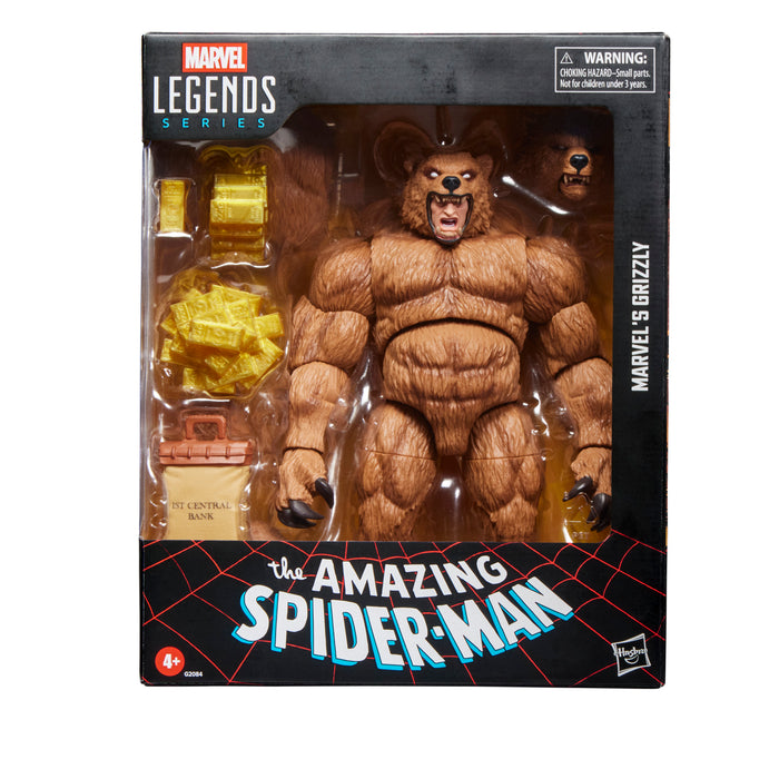 Marvel Legends Series - Amazing Spider-Man - Grizzly (Maxwell Markham) Deluxe Action Figure (G2084) LOW STOCK