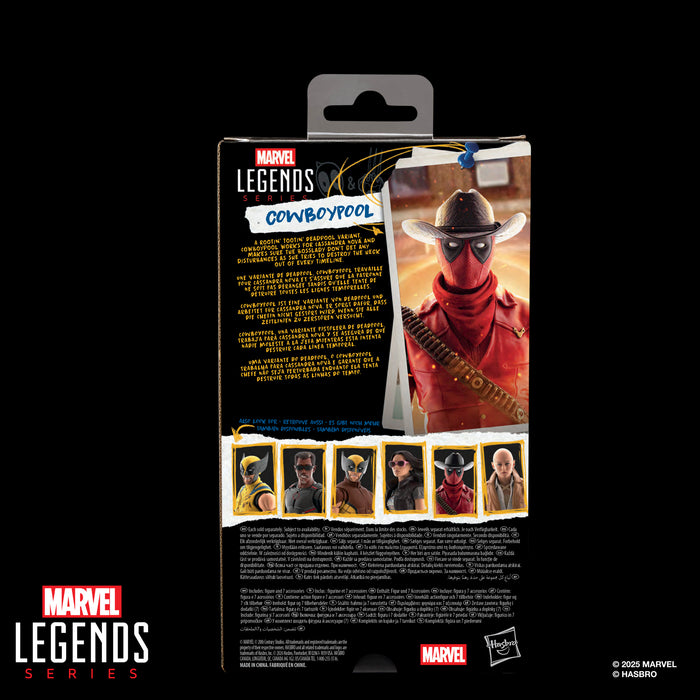 Marvel Legends Series - Deadpool & Wolverine (2024 Movie) - Cowboypool Action Figure (G2369) LOW STOCK