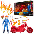 Marvel Legends Series - Ghost Rider - Johnny Blaze Action Figure with Hell Cycle Motorcycle (G2083)