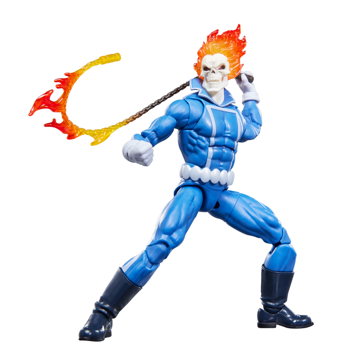 Marvel Legends Series - Ghost Rider - Johnny Blaze Action Figure with Hell Cycle Motorcycle (G2083)