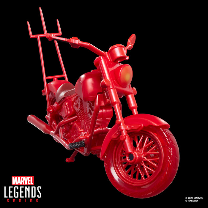 Marvel Legends Series - Ghost Rider - Johnny Blaze Action Figure with Hell Cycle Motorcycle (G2083)