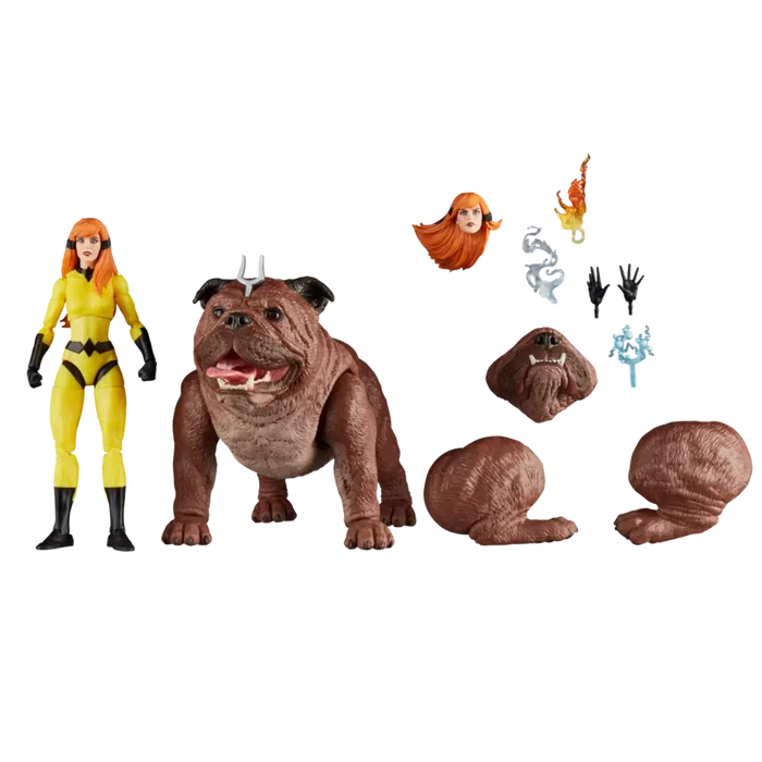Marvel Legends Series - Inhumans - Crystal and Lockjaw Action Figure (F9108) LOW STOCK