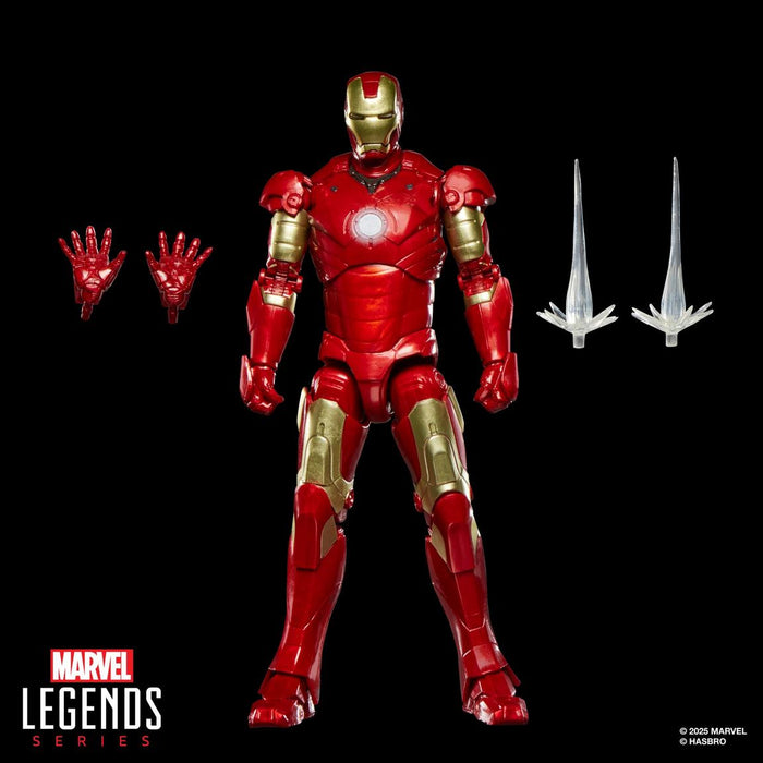 Marvel Legends Series - Marvel Studios - Iron Man - Iron Man (Mark III Suit) Action Figure (G2055) LOW STOCK