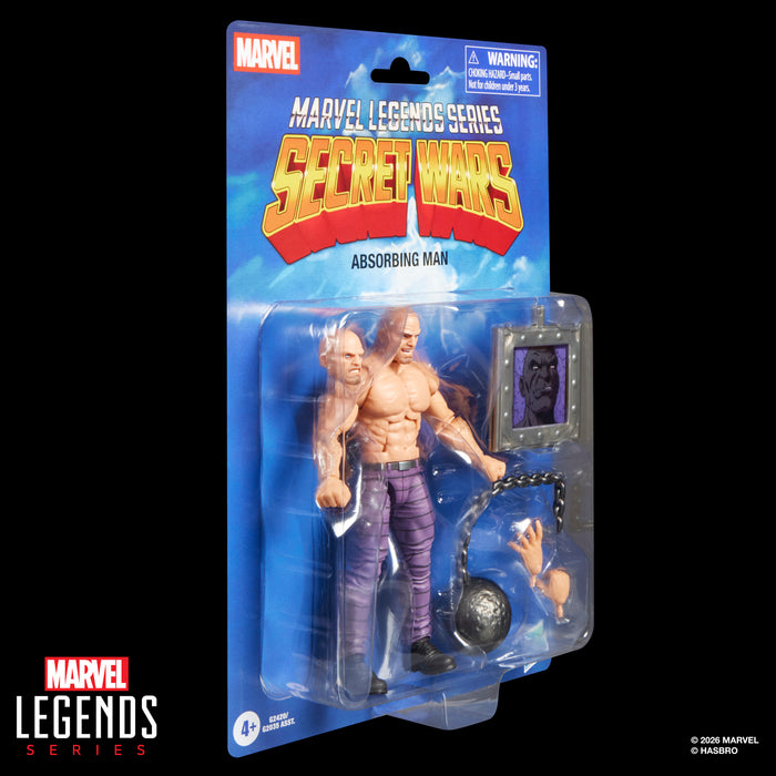 Marvel Legends Series - Retro - Secret Wars (Wave 2) - Absorbing Man Action Figure (G2420)