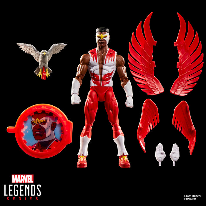 Marvel Legends Series - Retro - Secret Wars (Wave 2) - Falcon Action Figure (G2416)
