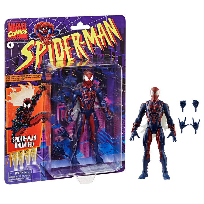 Marvel Legends Series - Retro Collection - Spider-Man - Spider-Man Unlimited Action Figure (G0785)