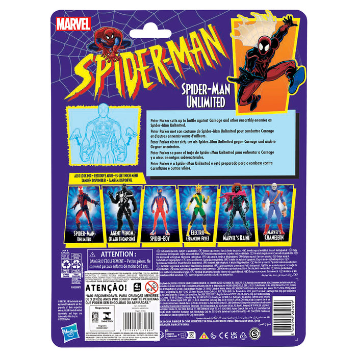 Marvel Legends Series - Retro Collection - Spider-Man - Spider-Man Unlimited Action Figure (G0785)