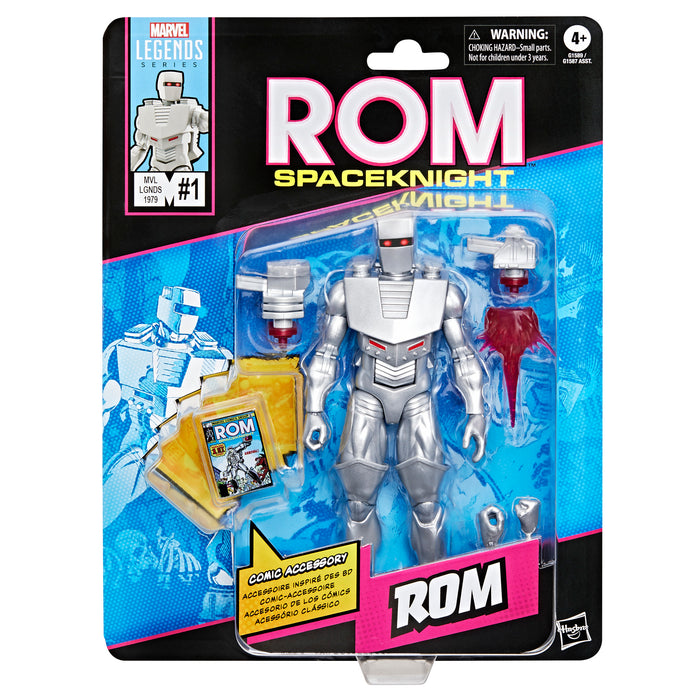 Marvel Legends Series - Retro/Comics - Rom: Spaceknight - ROM Spaceknight Action Figure (G1589)