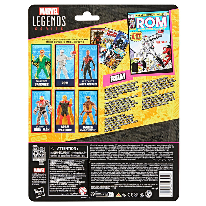 Marvel Legends Series - Retro/Comics - Rom: Spaceknight - ROM Spaceknight Action Figure (G1589)