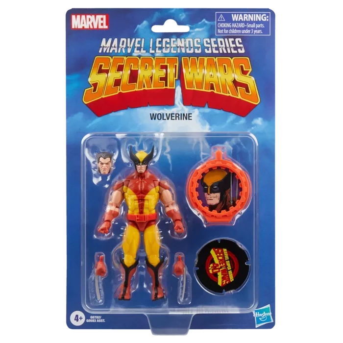 Marvel Legends Series - Secret Wars Wolverine Retro Action Figure (G0782) LOW STOCK