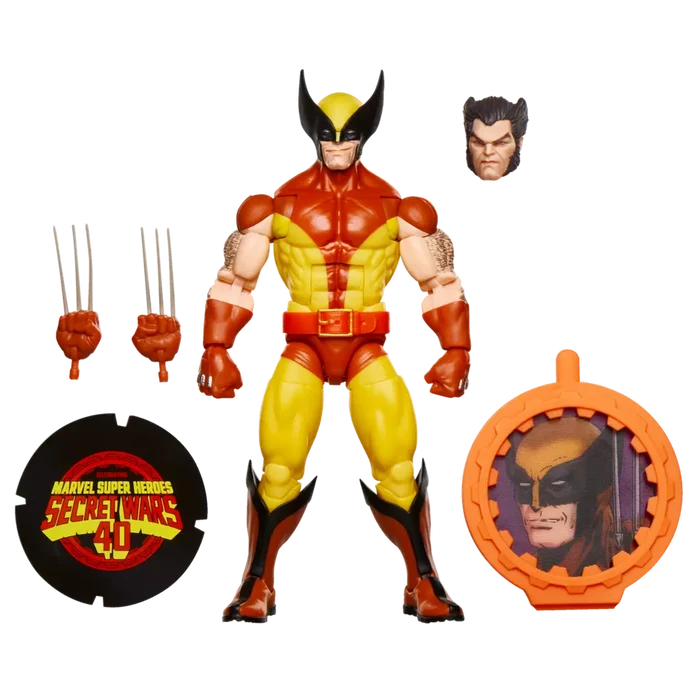 Marvel Legends Series - Secret Wars Wolverine Retro Action Figure (G0782) LOW STOCK