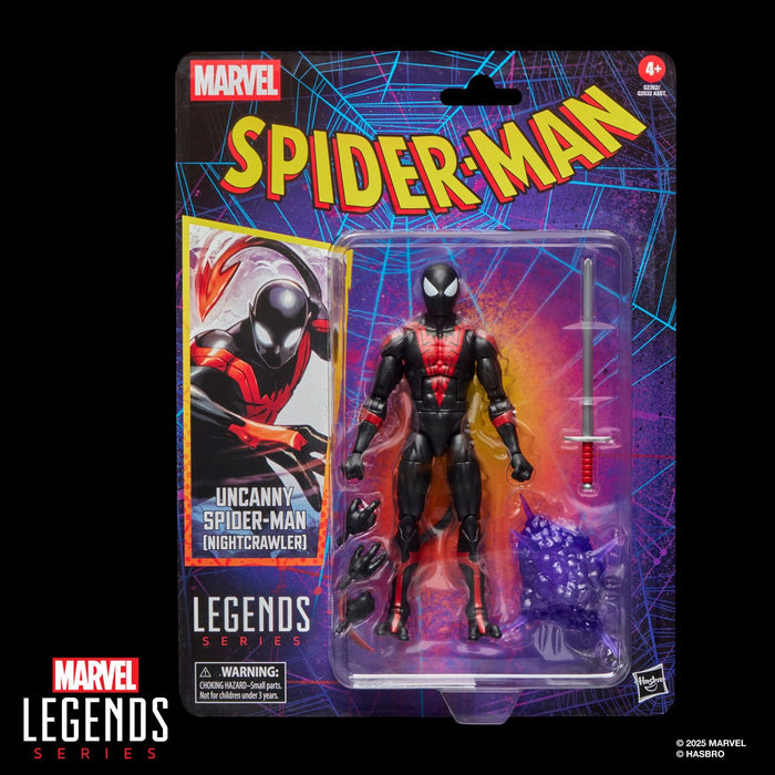 Marvel Legends Series - Spider-Man Comics - Uncanny Spider-Man (Nightcrawler) Action Figure (G2352)