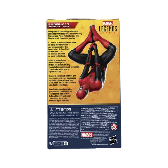 Marvel Legends Series - Spider-Man: Far From Home - Spider-Man (Upgraded Suit) Action Figure (G0606)